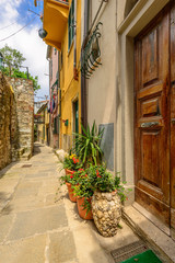 Fototapeta na wymiar Picturesque old town Portovenere, Italy.