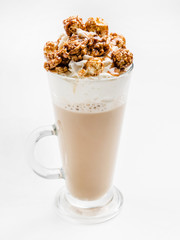 coffee with whipped cream