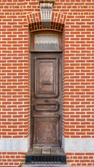 An old entrance door.