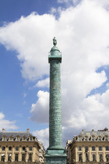 The July Column, Colonne de Juillet, on the Place de la Bastille in Paris, France