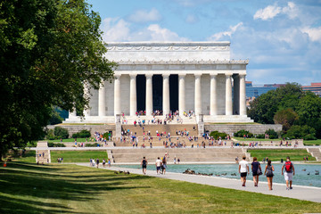 The Lincoln Memorial in Washington D.C.