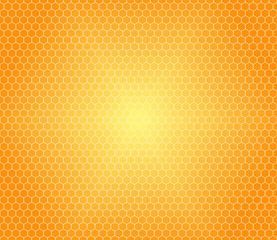simple gradient background of honeycomb