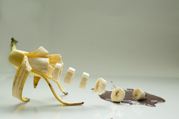 banane chocolat © Dominique