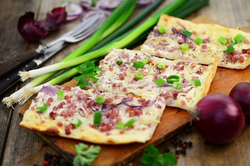 Flammkuchen Zwiebel