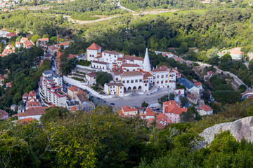 view on national museum palace sintra