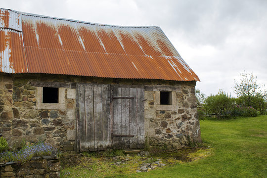 Rustic Old Barn in Brittany France