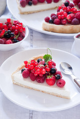 Homemade Berry tart