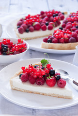 Homemade Berry tart