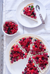 Homemade Berry tart