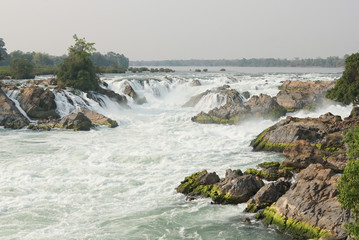 Fototapeta premium Khone Phapheng Wasserfall, Laos, Asia