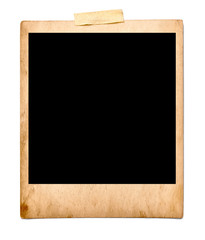 old photo instant film photography image retro