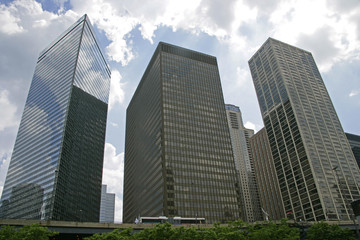 Naklejka premium large bldgs