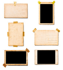 old photo instant film photography image retro