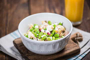Superfood salad, healthy eating