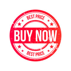 Buy Now Grunge Ribbon Stamp