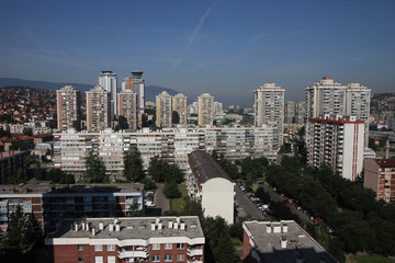 Apartment blocks in Hrasno, Sarajevo