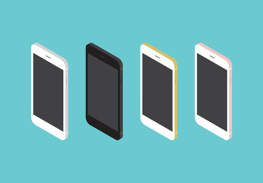 Smartphone-Illustrationen