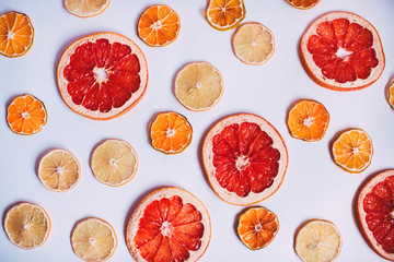 Dried citrus slices.