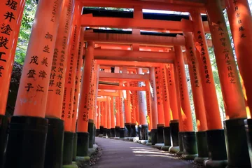 Rolgordijnen Fushimi Inari Taisya shrine Kyoto Japan © HIROSHI H