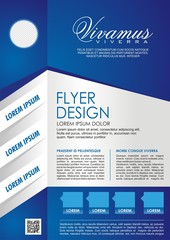 Modern Business Flyer - Brochure Template Design, 