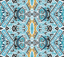 seamless vector colorful Geometric print