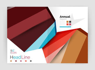 Business annual report abstract backgrounds