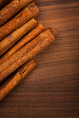 Cinnamon Sticks. Macro. Selective Focus. Shallow DOF.
