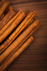 Cinnamon Sticks. Macro. Selective Focus. Shallow DOF.