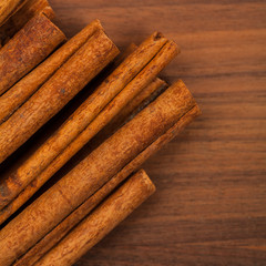 Cinnamon Sticks. Macro. Selective Focus. Shallow DOF.