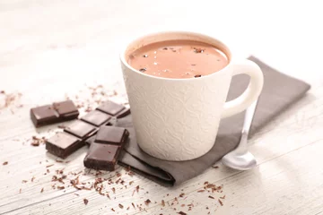 Foto op Plexiglas chocolate milk © M.studio