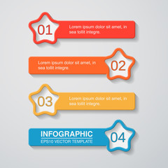 Vector infographic template