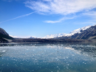 Scene from Glacier Bay, Alaska