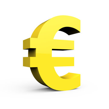 light yellow euro sign