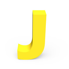 Matte light yellow font J