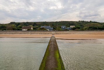 Omaha beach is one of the five landing beaches