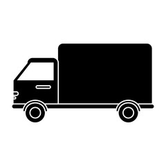 truck vehicle icon. transportation travel and trip theme. Isolated design. Vector illustration
