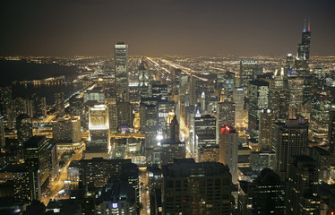 Obraz premium chicago cityscape