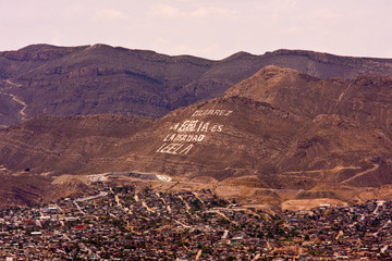 Cd Juarez Bible Mountain-1 © Lawrence Montenegro