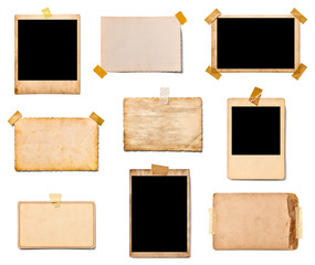 old photo instant film photography image retro