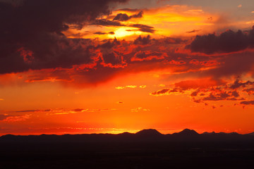 West Texas Desert at Dusk-1