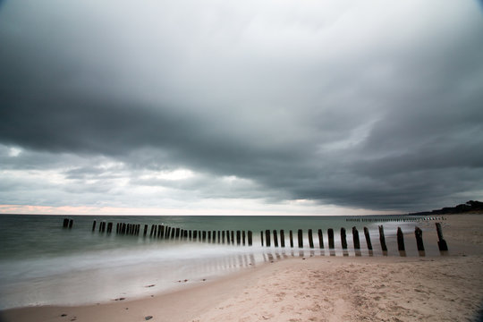 Fototapeta BAŁTYK PRZED BURZĄ
