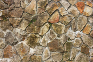 Background: stone wall