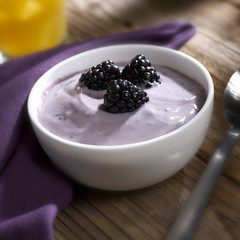Black Rassberry yogurt