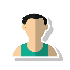 Padlock icon. security system warning and protection theme. Isolated design. Vector illustration