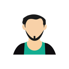 Padlock icon. security system warning and protection theme. Isolated design. Vector illustration