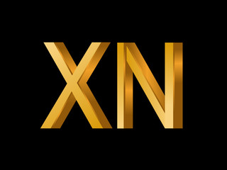 XN Initial Logo for your startup venture