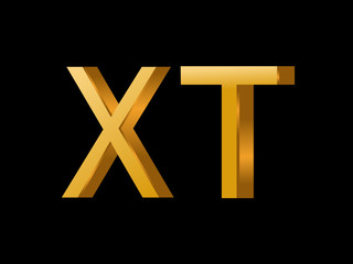 XT Initial Logo for your startup venture