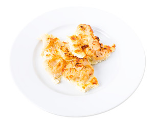 Delicious battered cauliflowers.