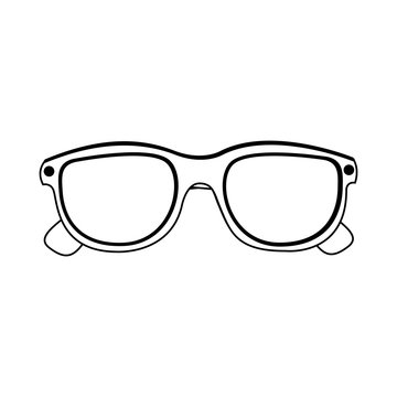 glasses isolated icon image vector illustration design 