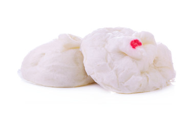 Steamed Buns isolated on white